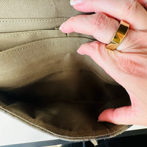 READYMADE Japan Green Multi Army Patch Shoulder Bag Braided Strap - Picture 11 of 16